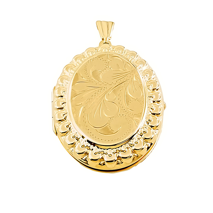 9ct gold 8.4g Locket Pendant